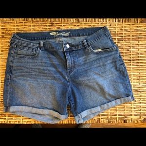 Old Navy Sweetheart Jean Shorts Sz. 14